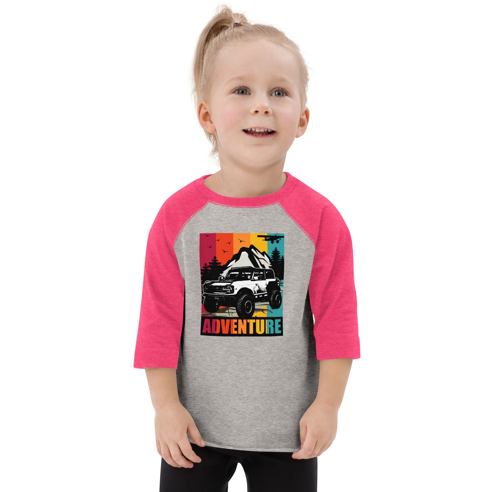 BRONCO ADVENTURE COLOR BASEBALL TEE