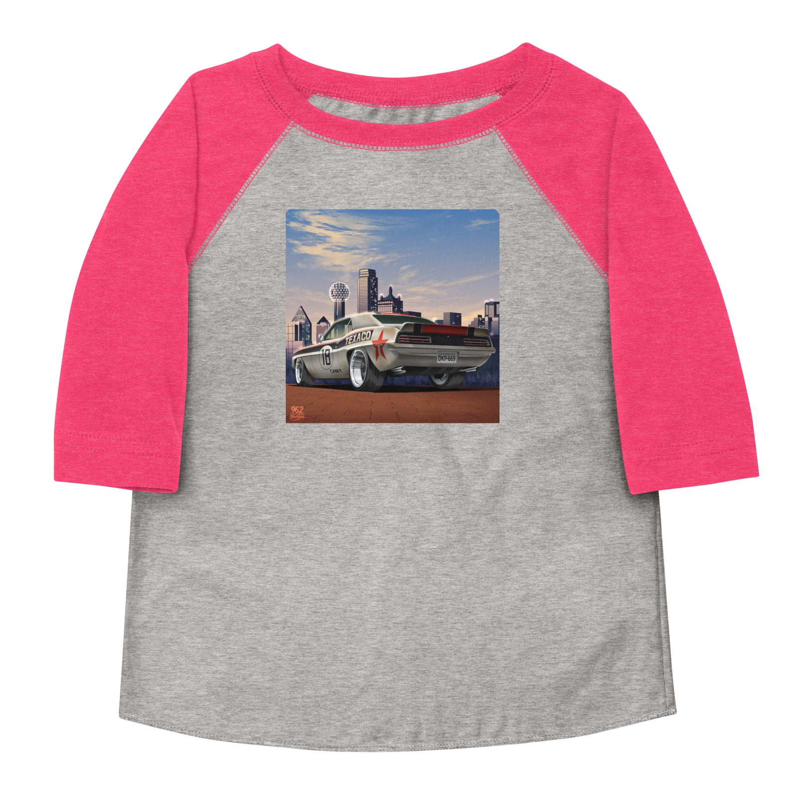 TEXACO CAMARO DALLAS TODDLER BASEBALL TEE