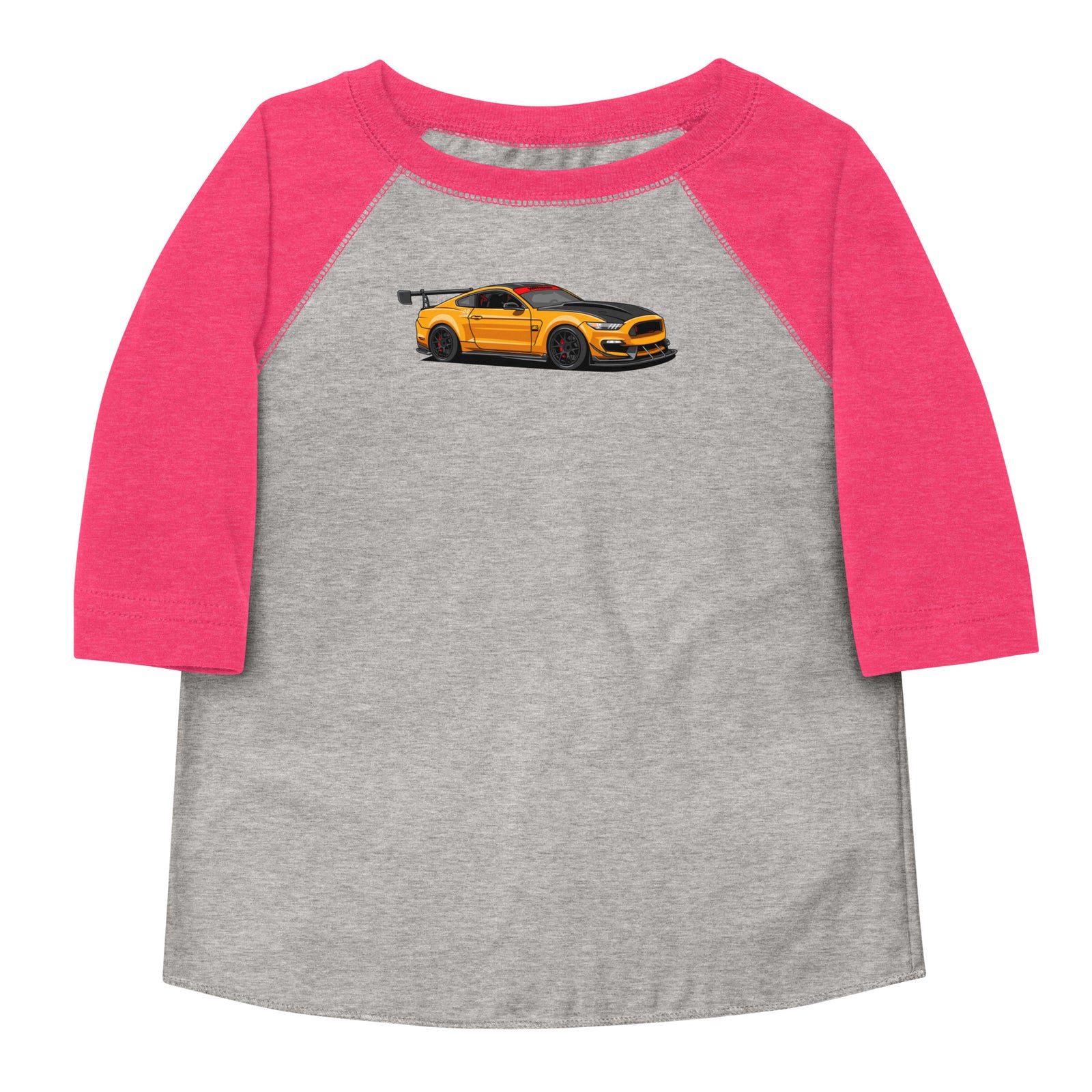 UPLAND RACING ORANGE TODDLER BASEBALL TEE