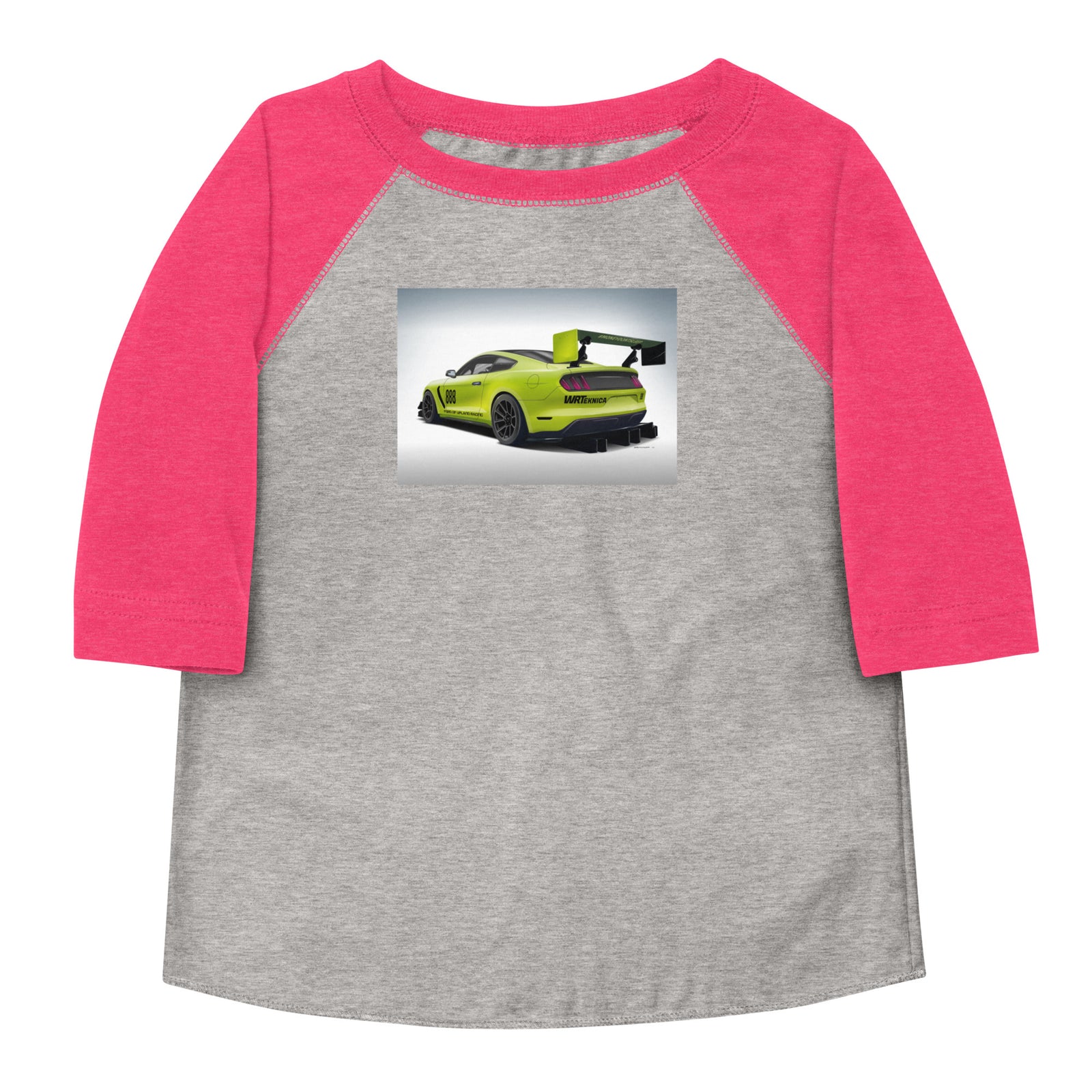 UPLAND RACING LEFT REAR TODDLER BASEBALL TEE