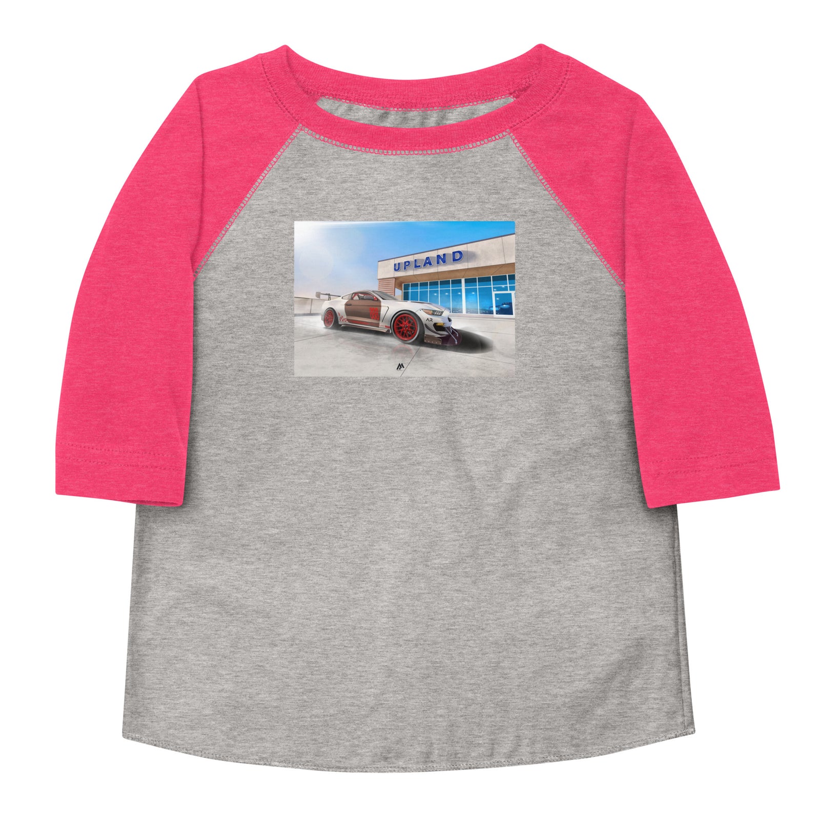 UPLAND RACING SHOWROOM TODDLER BASEBALL TEE