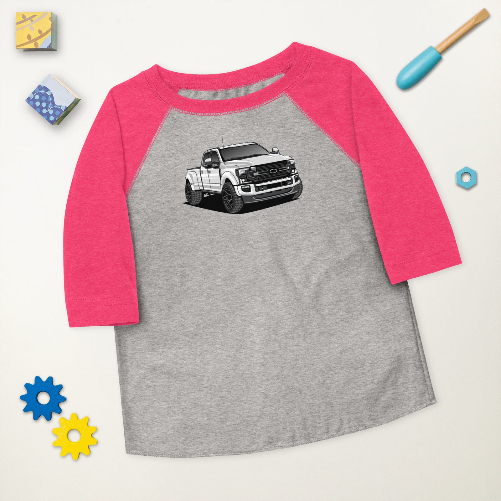 FORD F250 TRUCK SOLO BASEBALL TEE