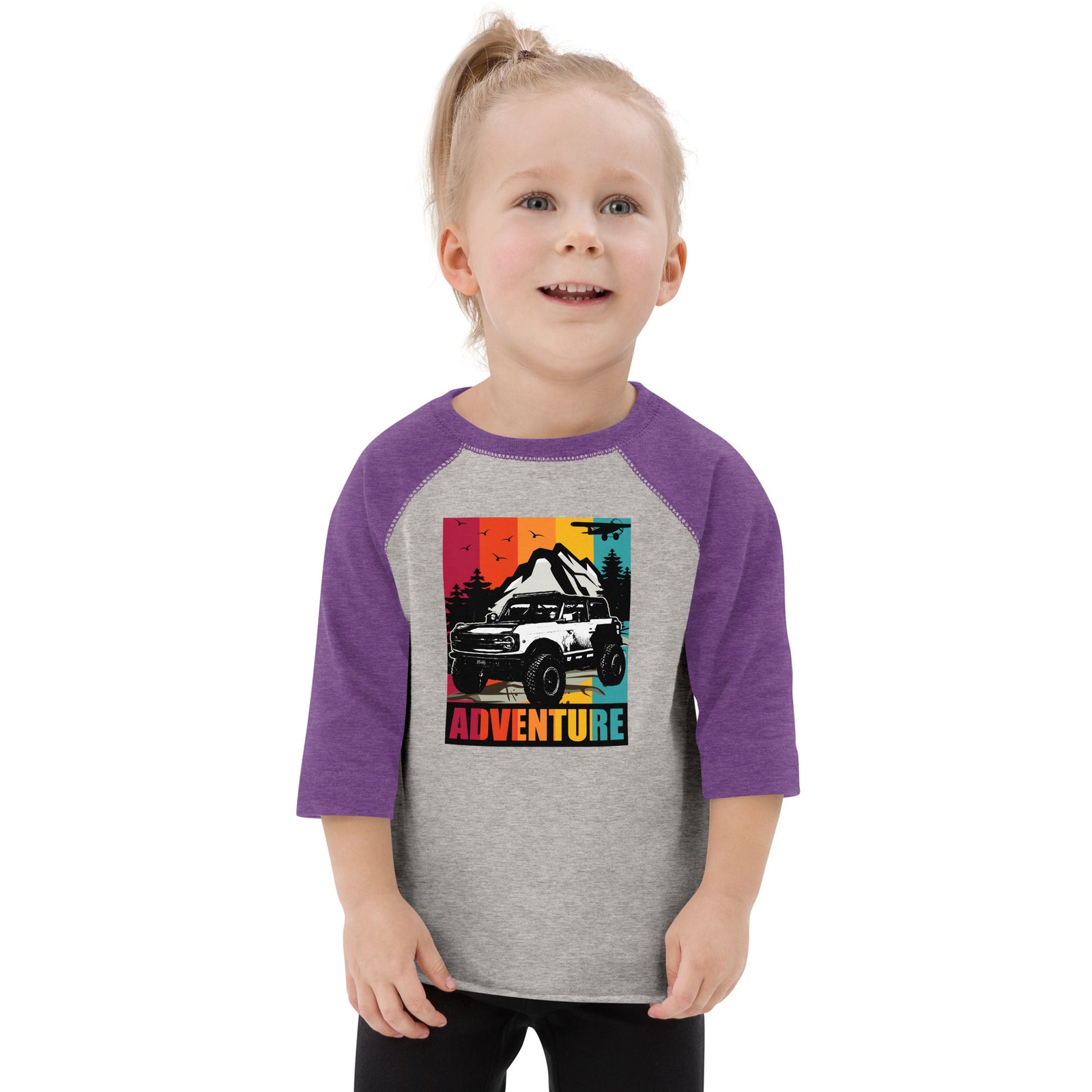 BRONCO ADVENTURE COLOR BASEBALL TEE
