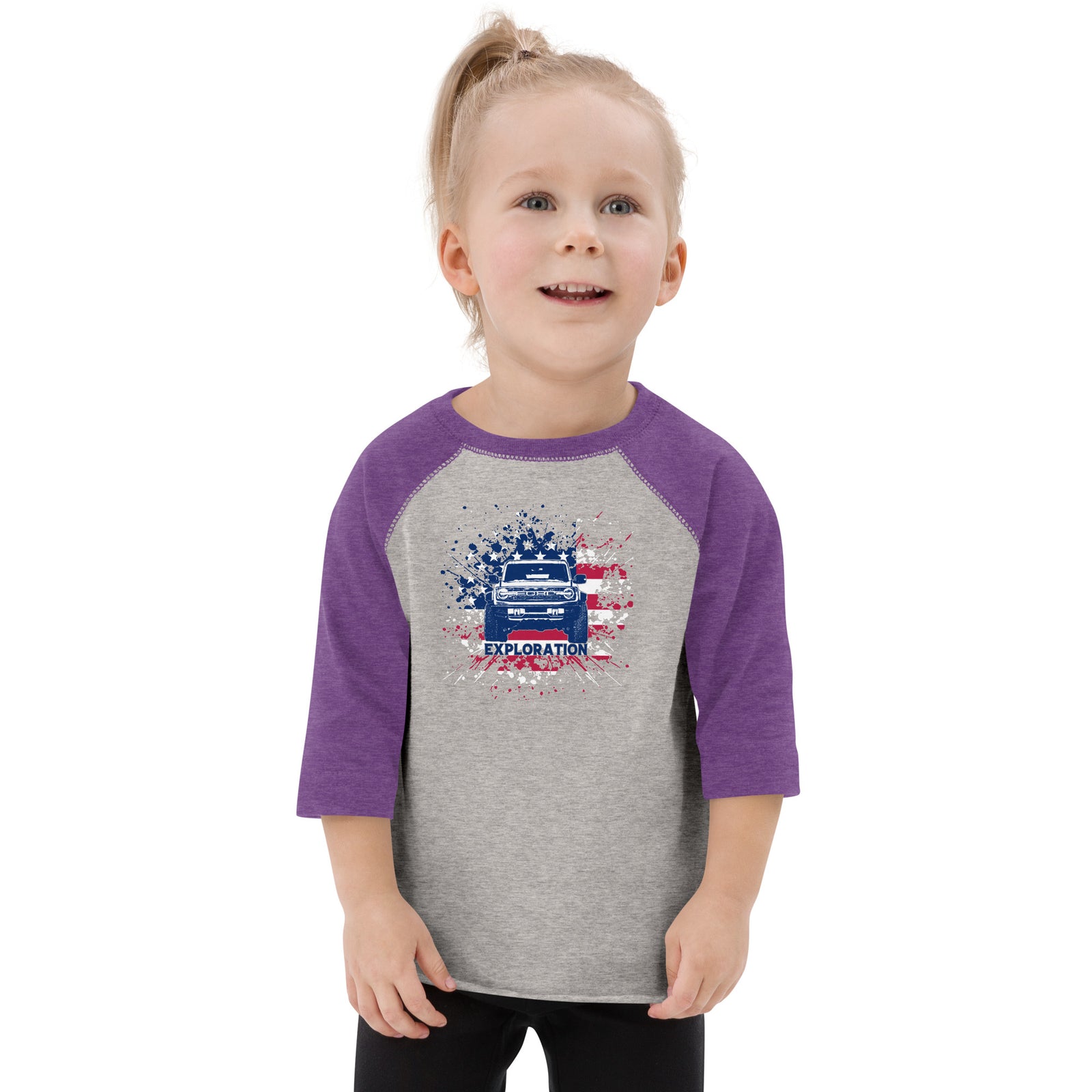 BRONCO USA EXPLORATION BASEBALL TEE