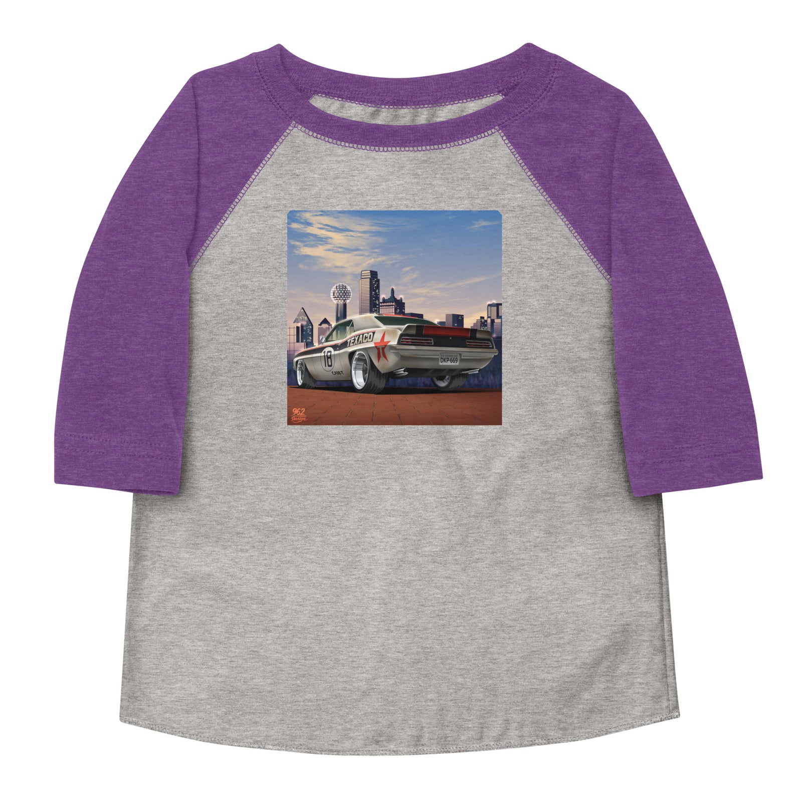 TEXACO CAMARO DALLAS TODDLER BASEBALL TEE