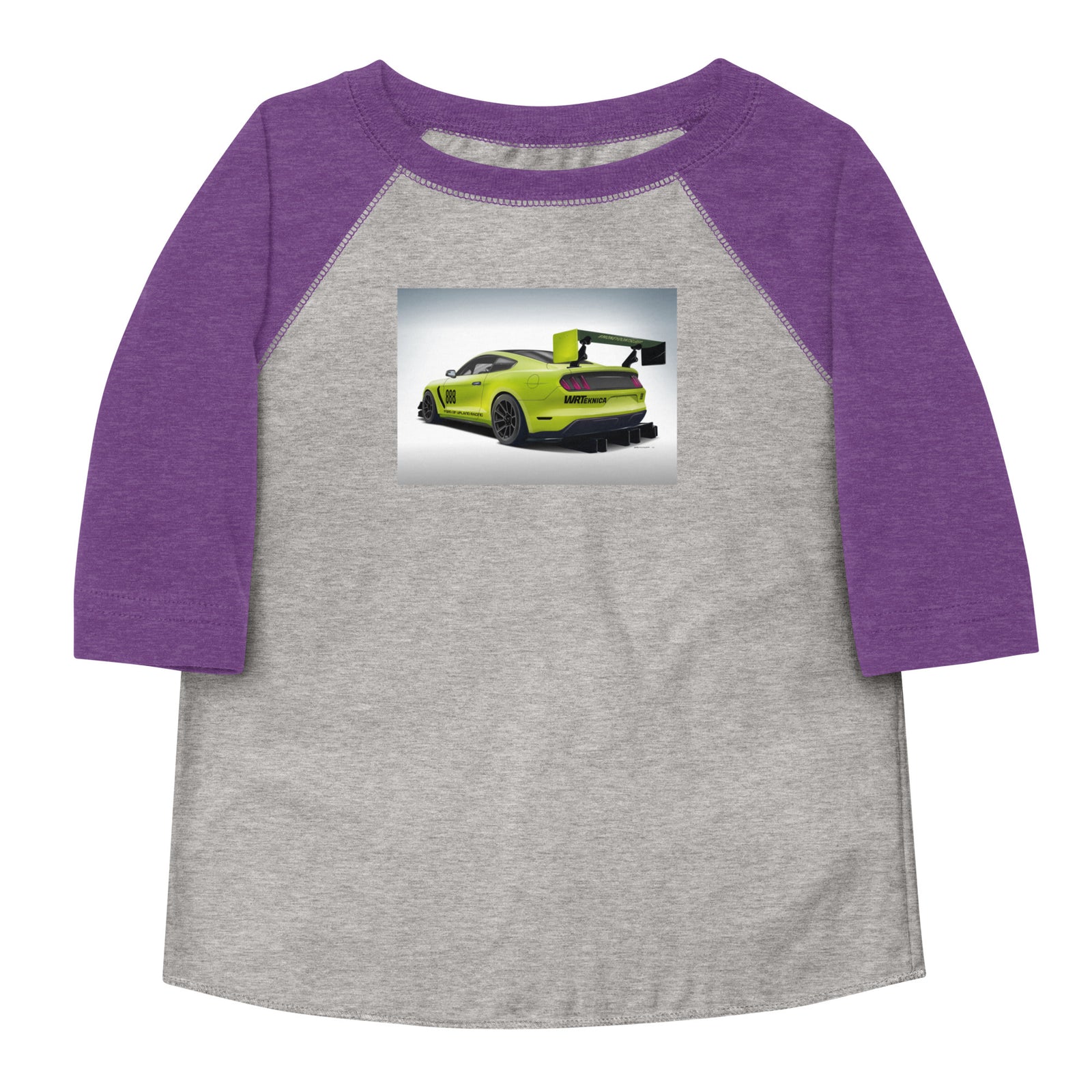 UPLAND RACING LEFT REAR TODDLER BASEBALL TEE