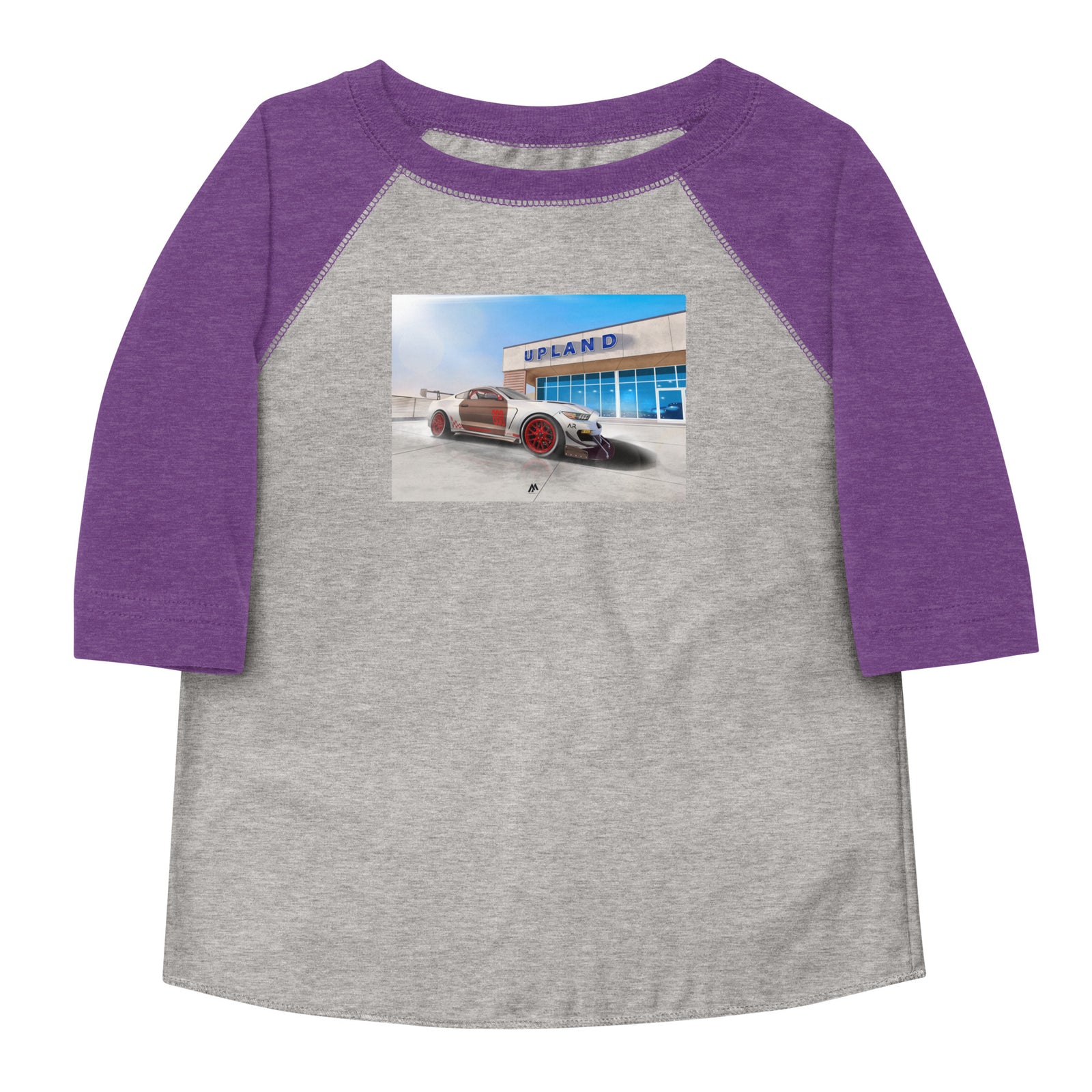 UPLAND RACING SHOWROOM TODDLER BASEBALL TEE