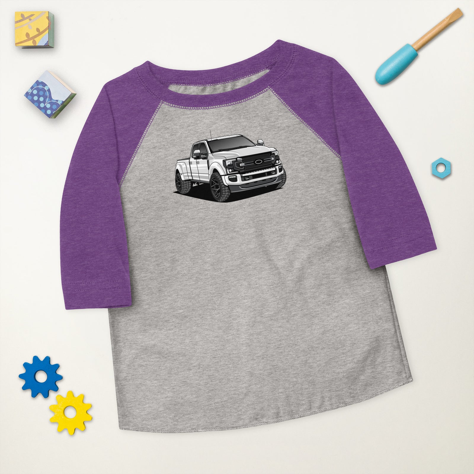 FORD F250 TRUCK SOLO BASEBALL TEE