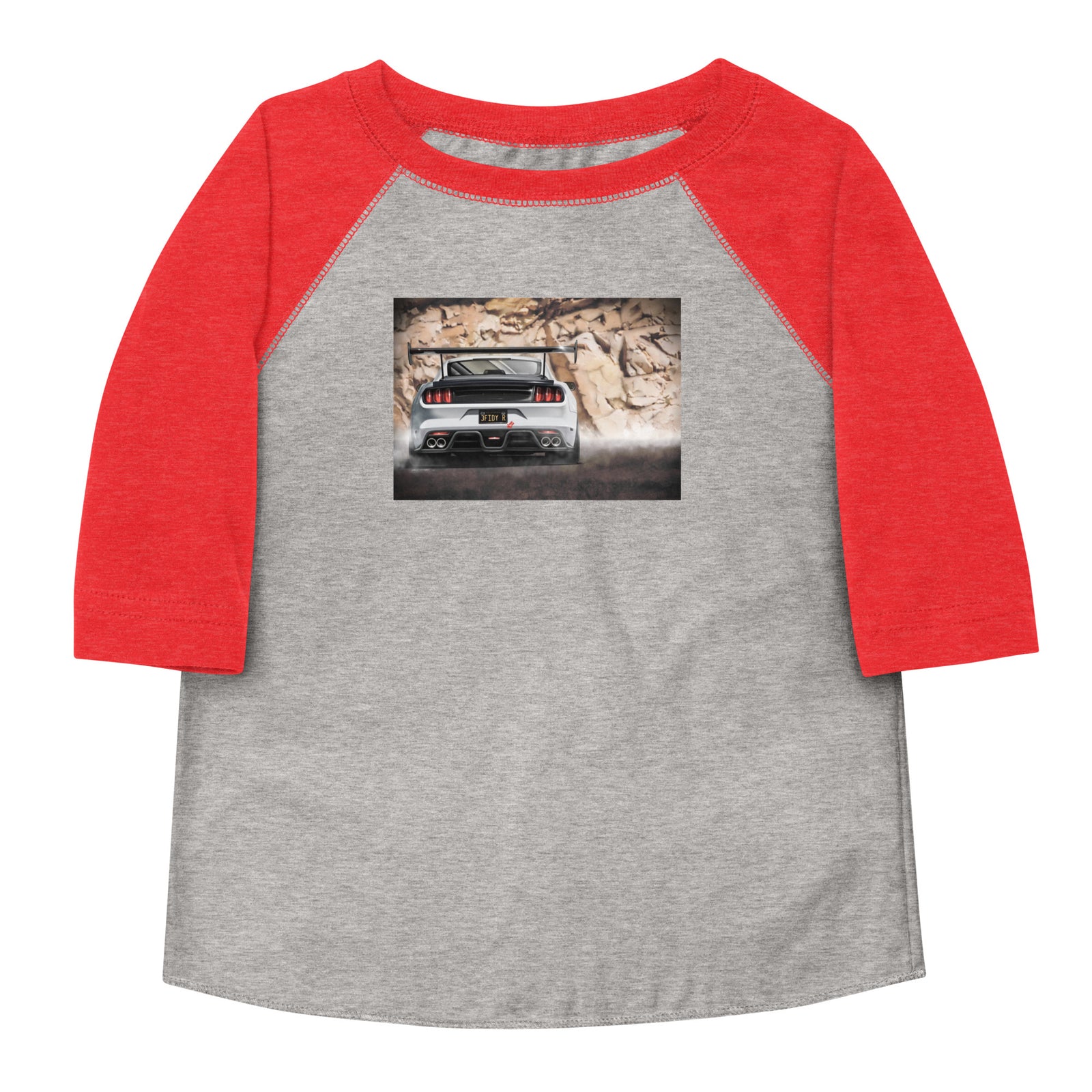 GT350R SMOKEY TODDLER BASEBALL TEE