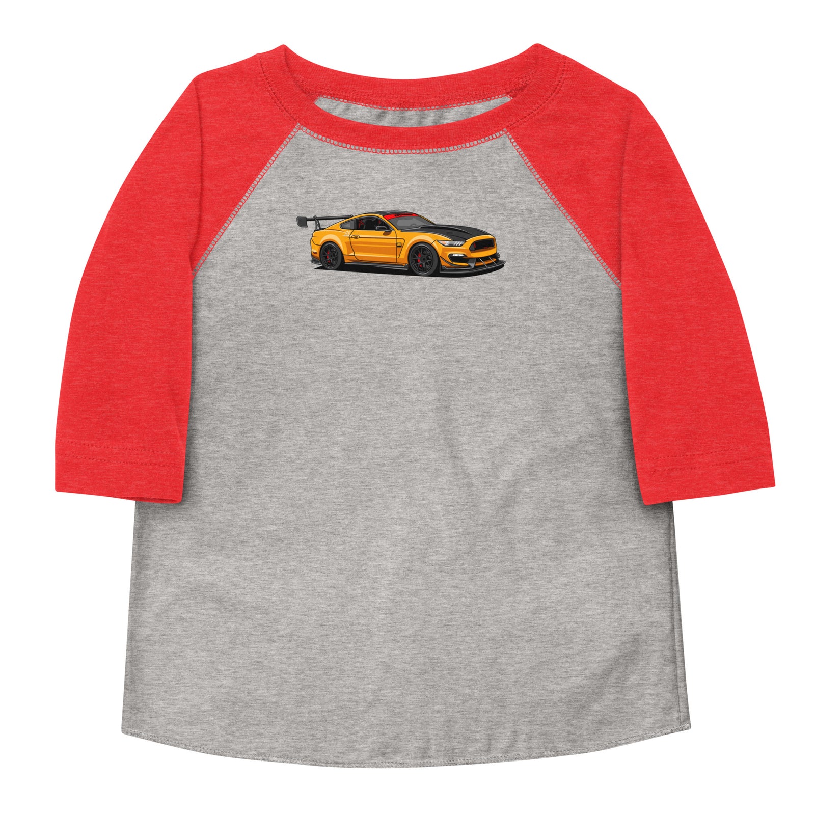 UPLAND RACING ORANGE TODDLER BASEBALL TEE