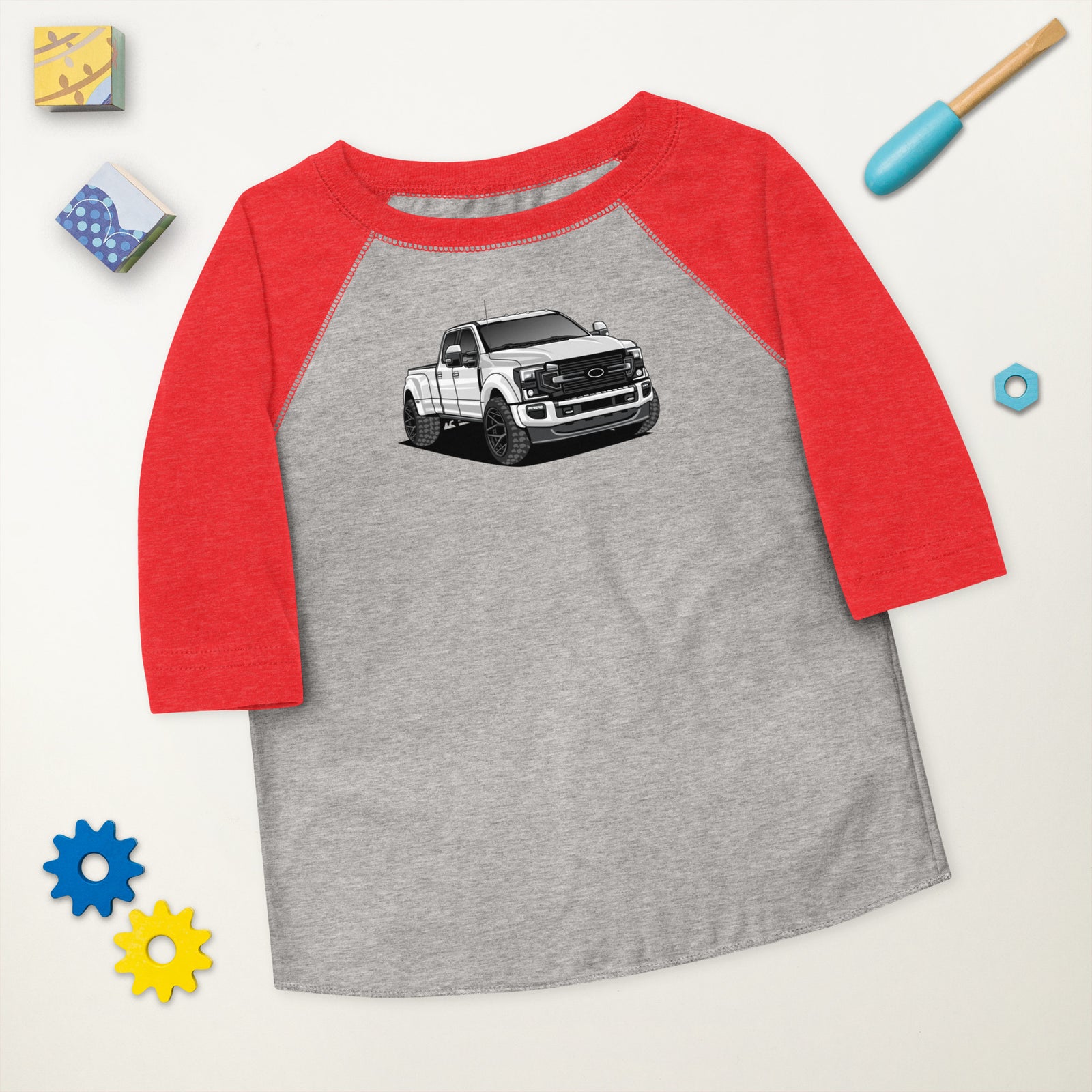 FORD F250 TRUCK SOLO BASEBALL TEE