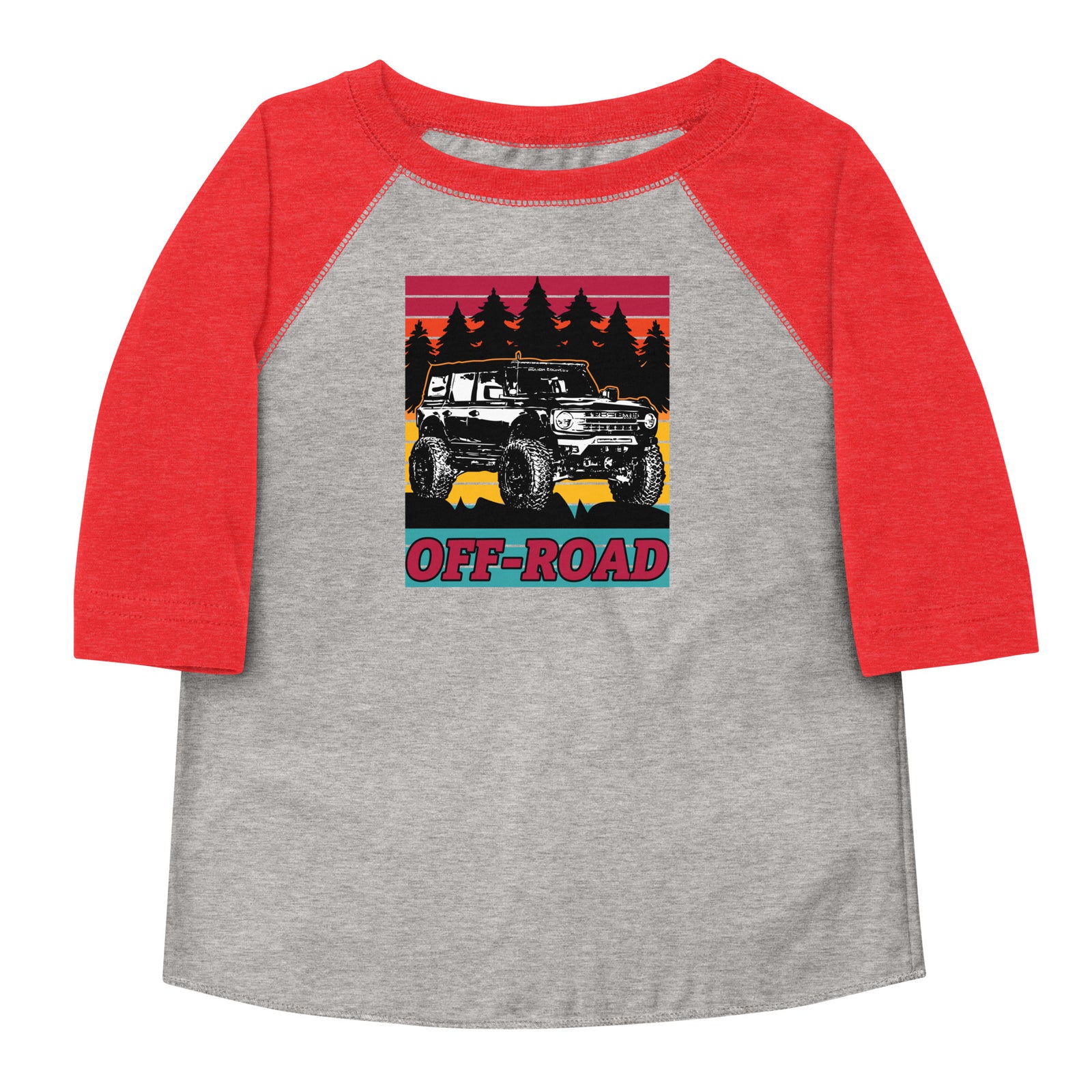 BRONCO OFF ROAD TREES BASEBALL TEE