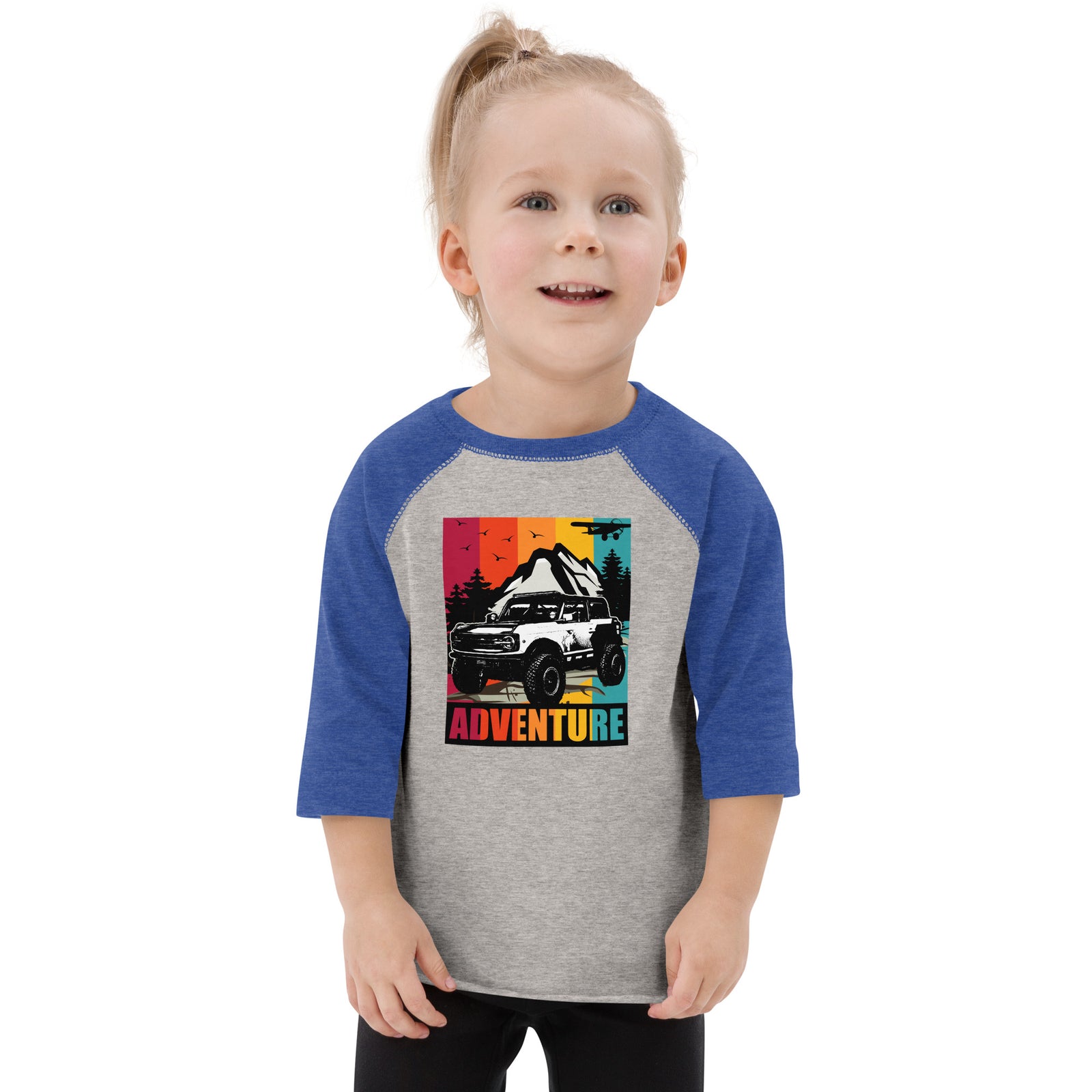 BRONCO ADVENTURE COLOR BASEBALL TEE