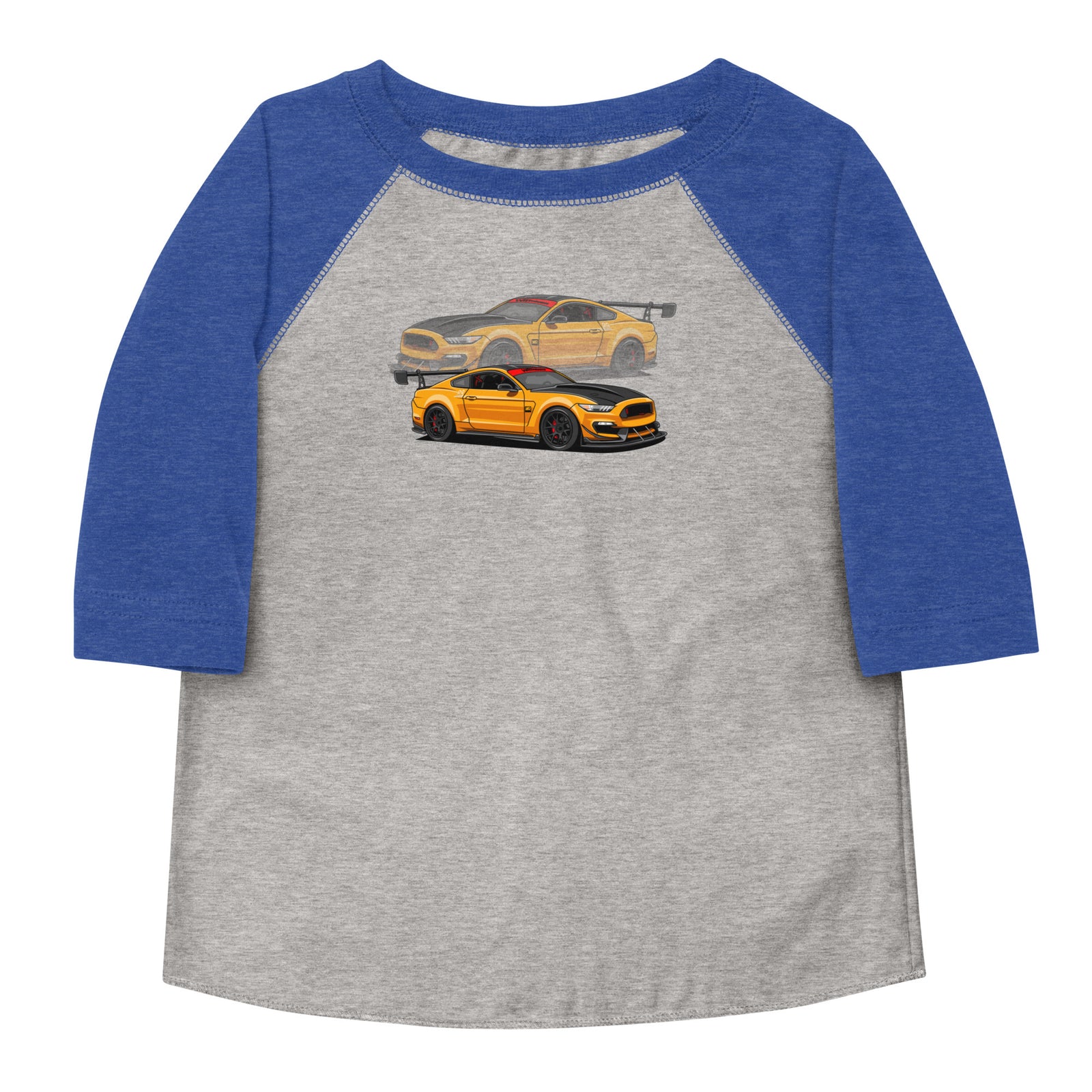 GT350R ORANGE REFLECTION TODDLER BASEBALL TEE