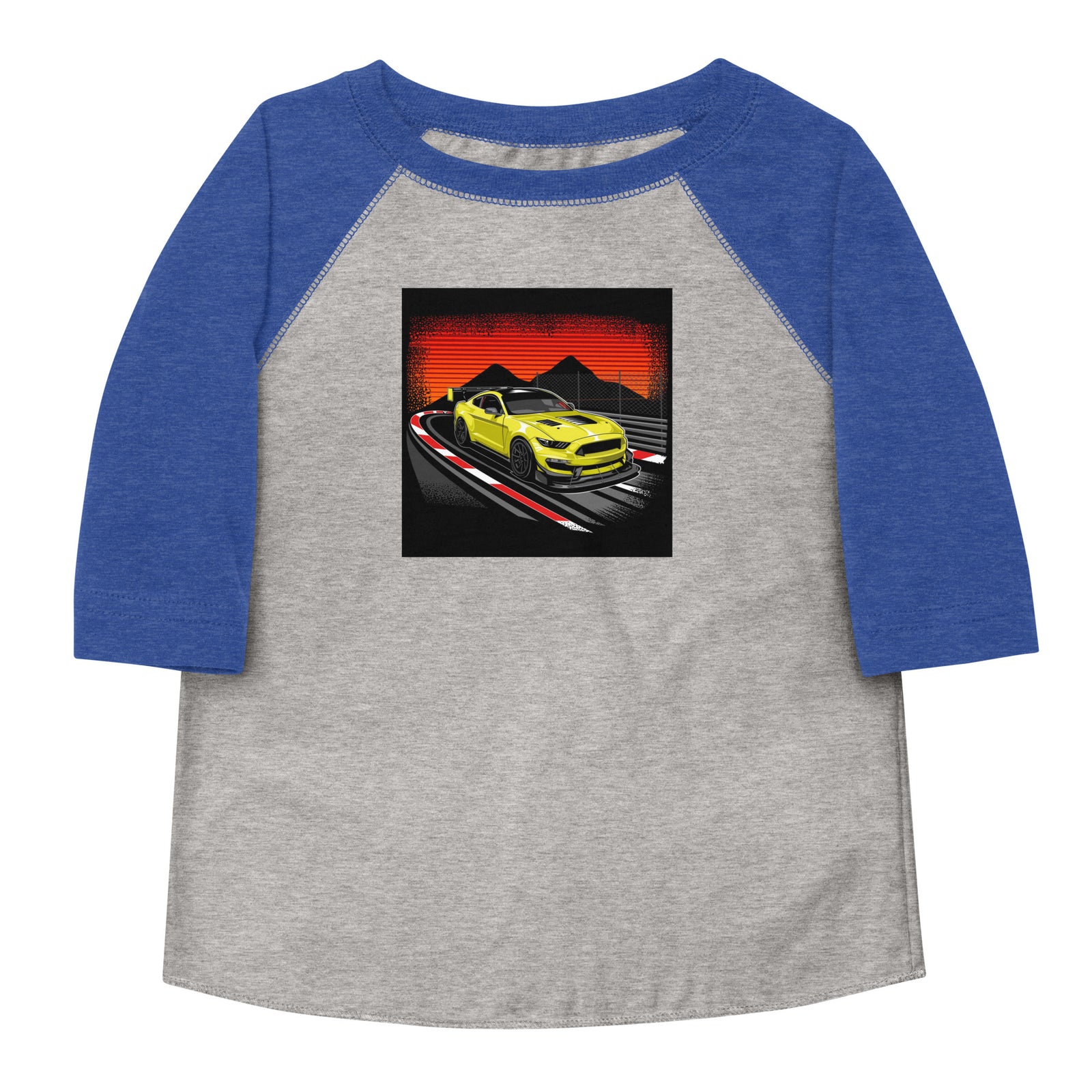 GT350R RACE TRACK TODDLER BASEBALL TEE