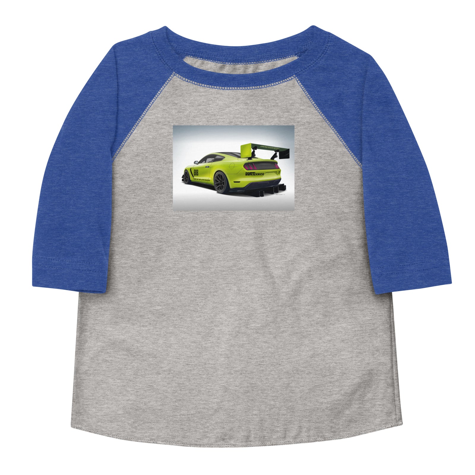 UPLAND RACING LEFT REAR TODDLER BASEBALL TEE