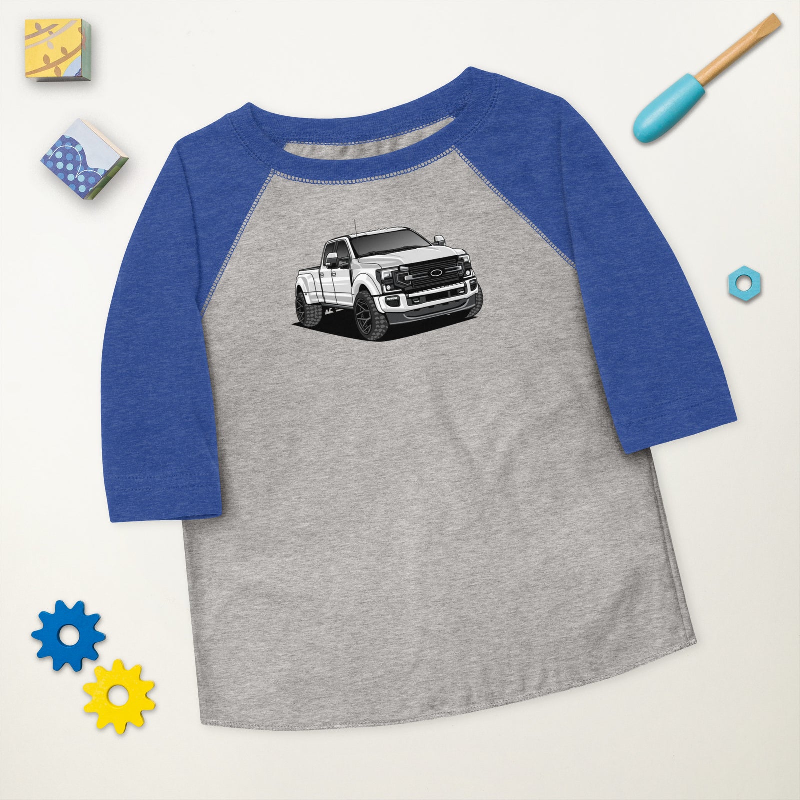 FORD F250 TRUCK SOLO BASEBALL TEE