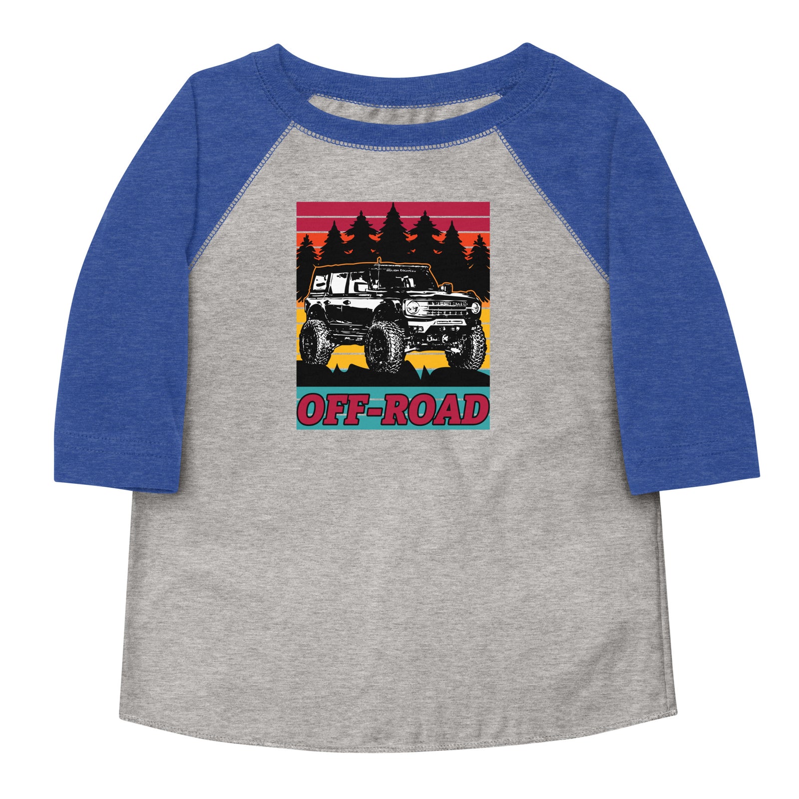 BRONCO OFF ROAD TREES BASEBALL TEE