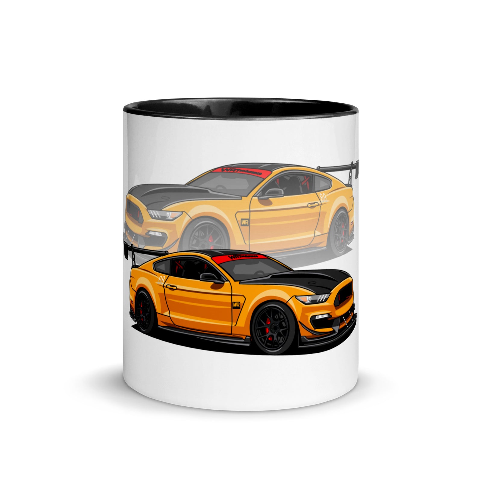 GT350R ORANGE REFLECTION MUG WITH COLOR INSIDE