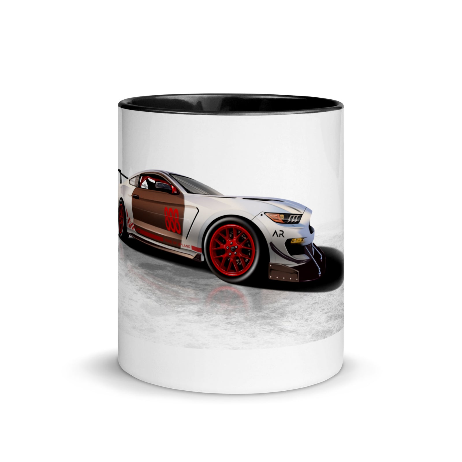 UPLAND RACING REFLECTION MUG WITH COLOR INSIDE