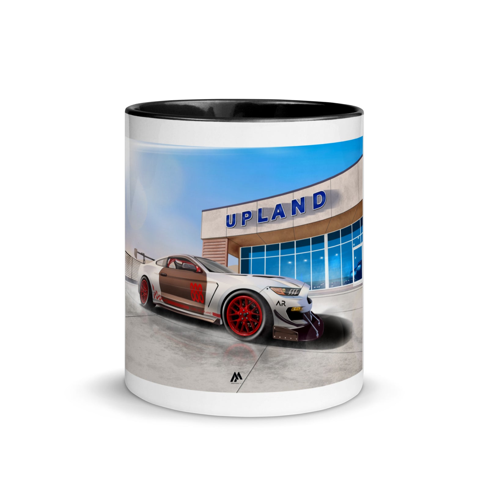 UPLAND RACING SHOWROOM MUG WITH COLOR INSIDE