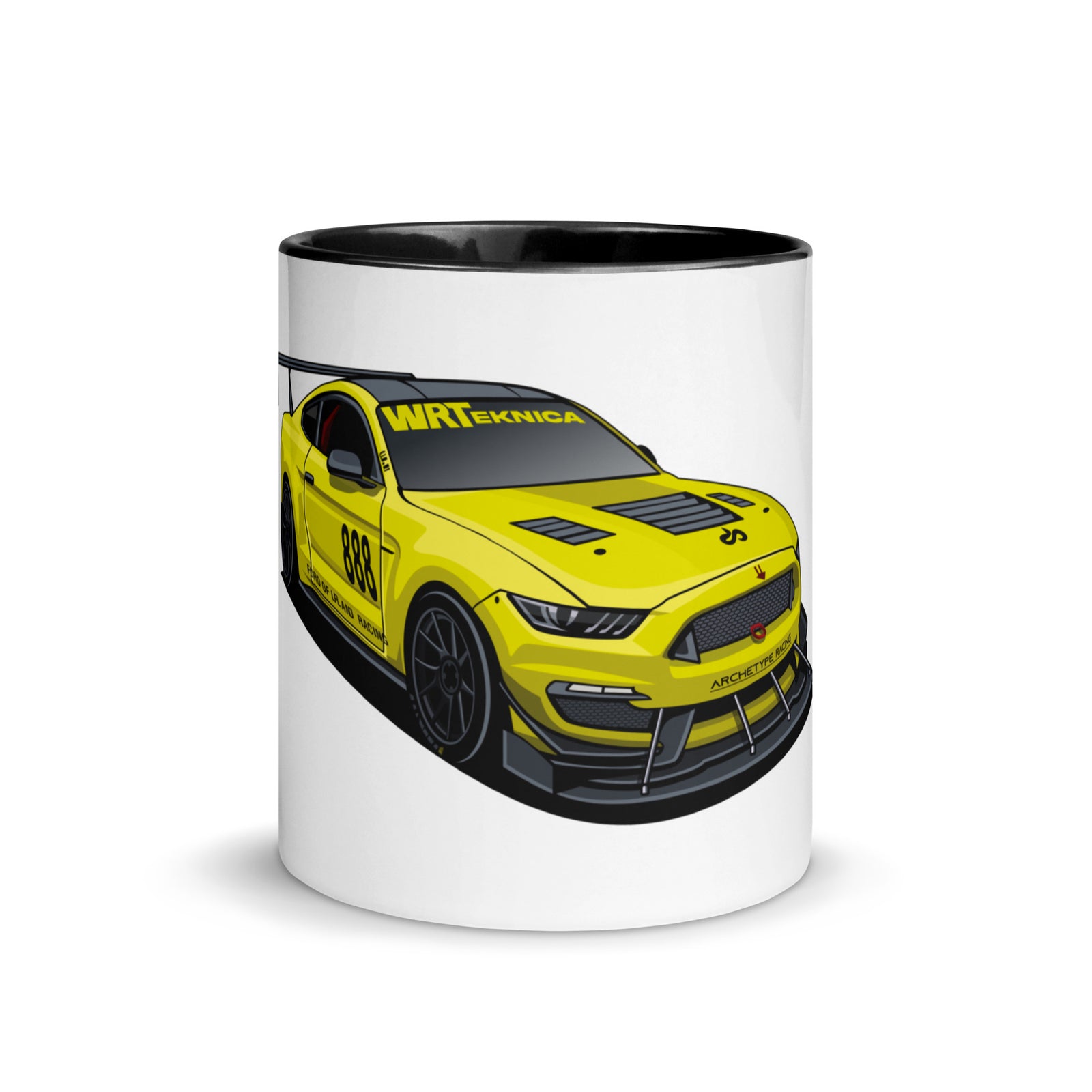 UPLAND RACING FRONT MUG WITH COLOR INSIDE