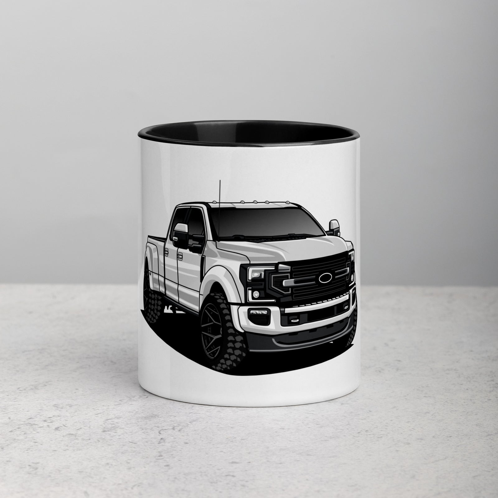 FORD F250 TRUCK SOLO MUG WITH COLOR INSIDE