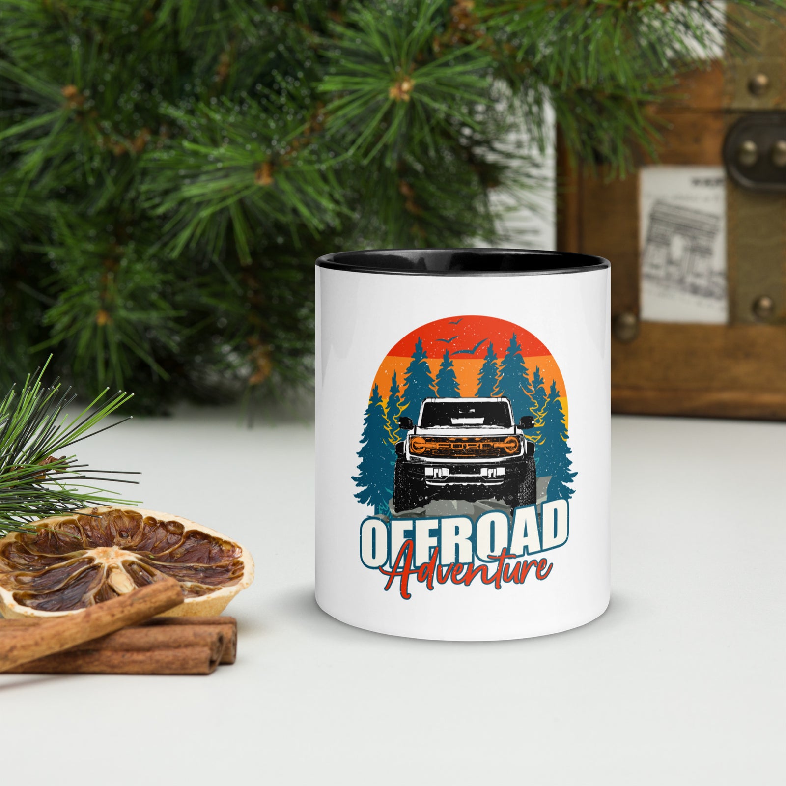 BRONCO OFF ROAD NATURE MUG WITH COLOR INSIDE