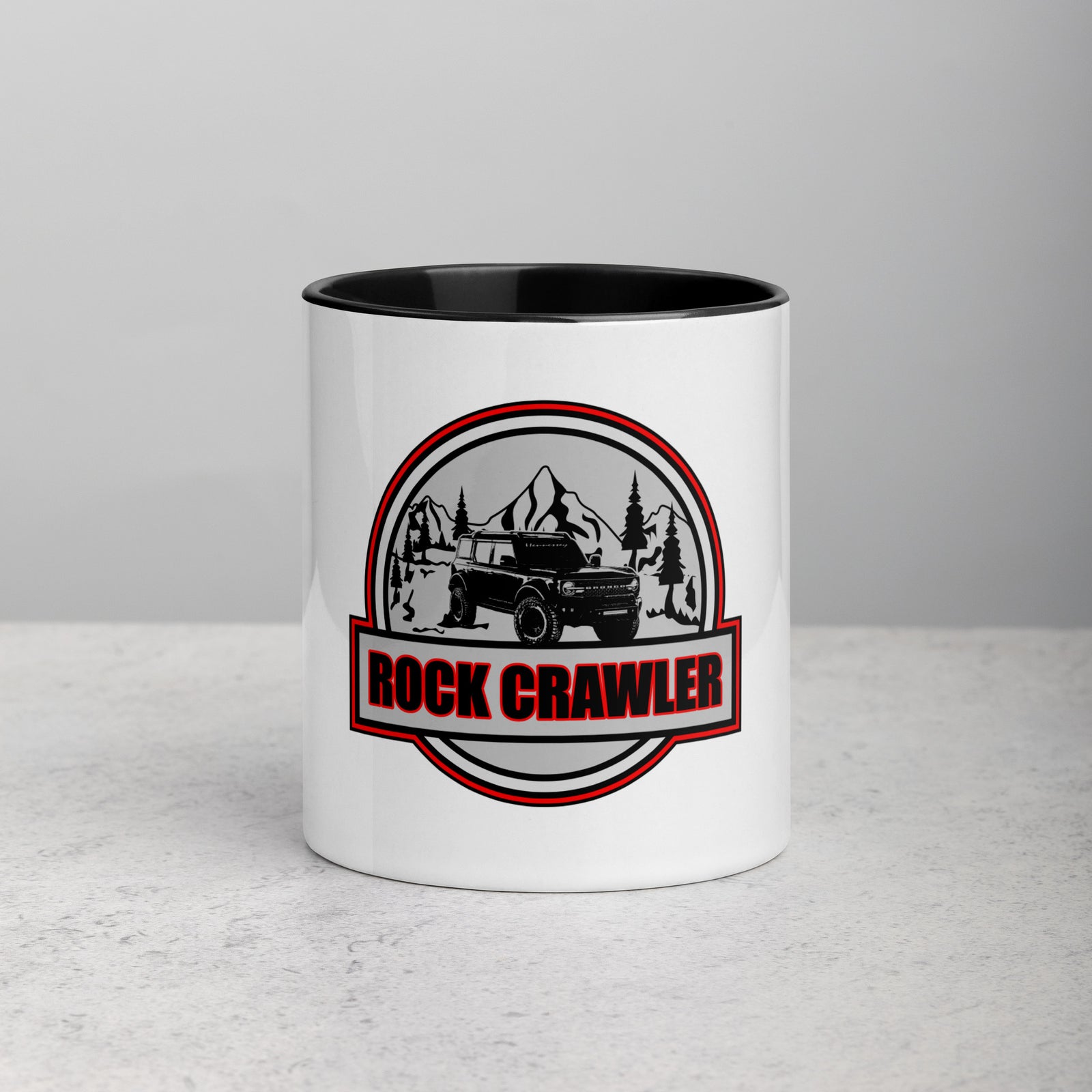 BRONCO ROCK CRAWLER MUG WITH COLOR INSIDE