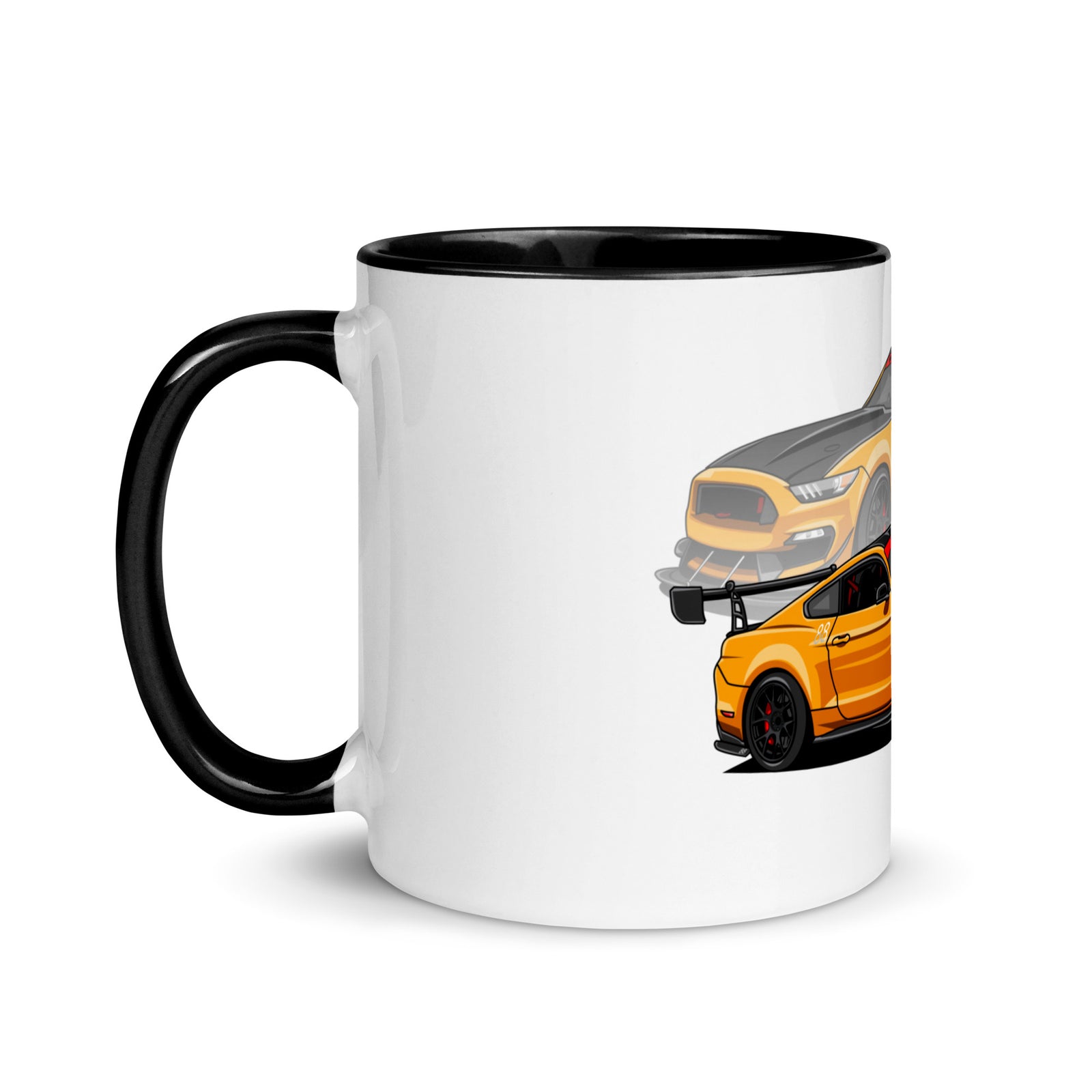 GT350R ORANGE REFLECTION MUG WITH COLOR INSIDE
