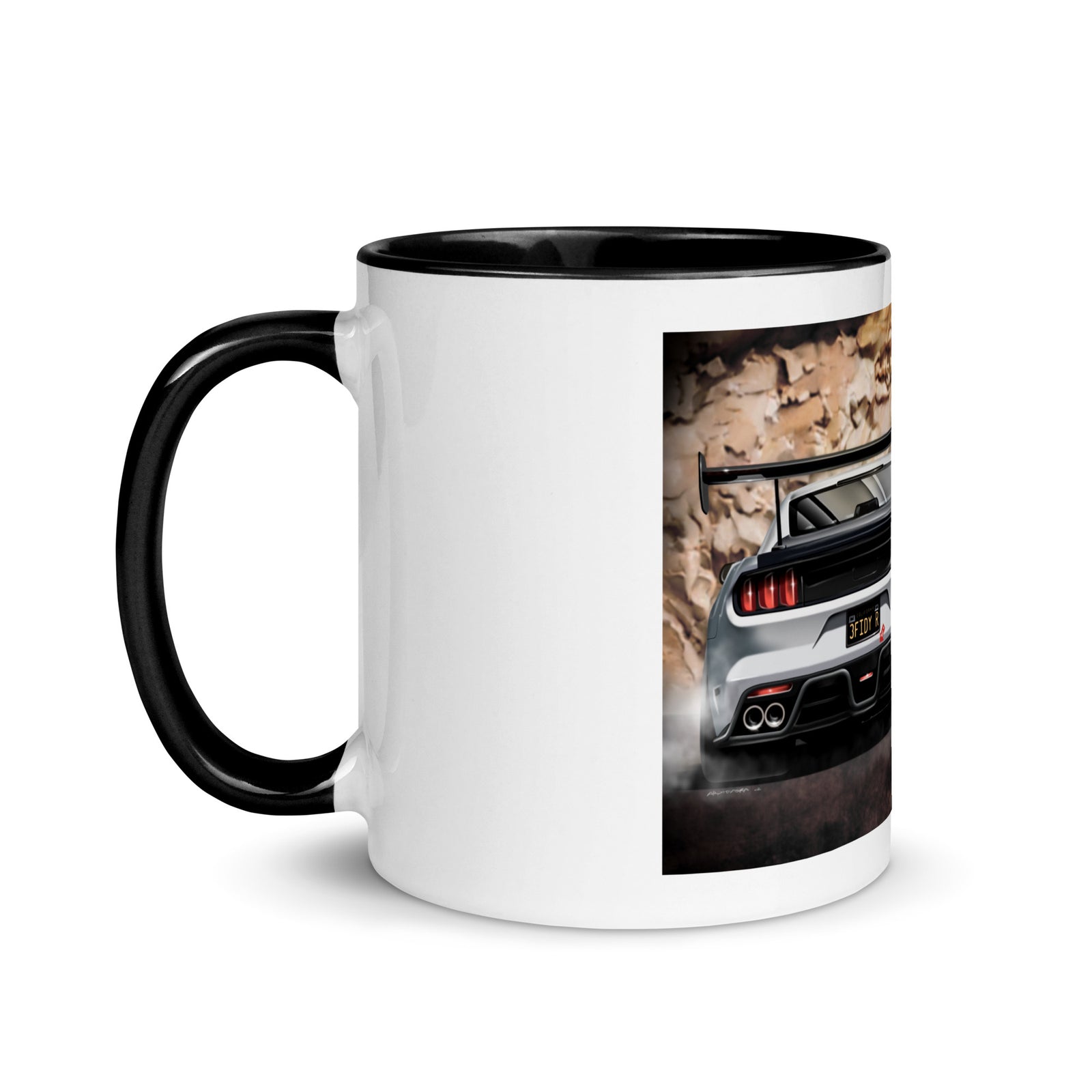 GT350R SMOKEY MUG WITH COLOR INSIDE