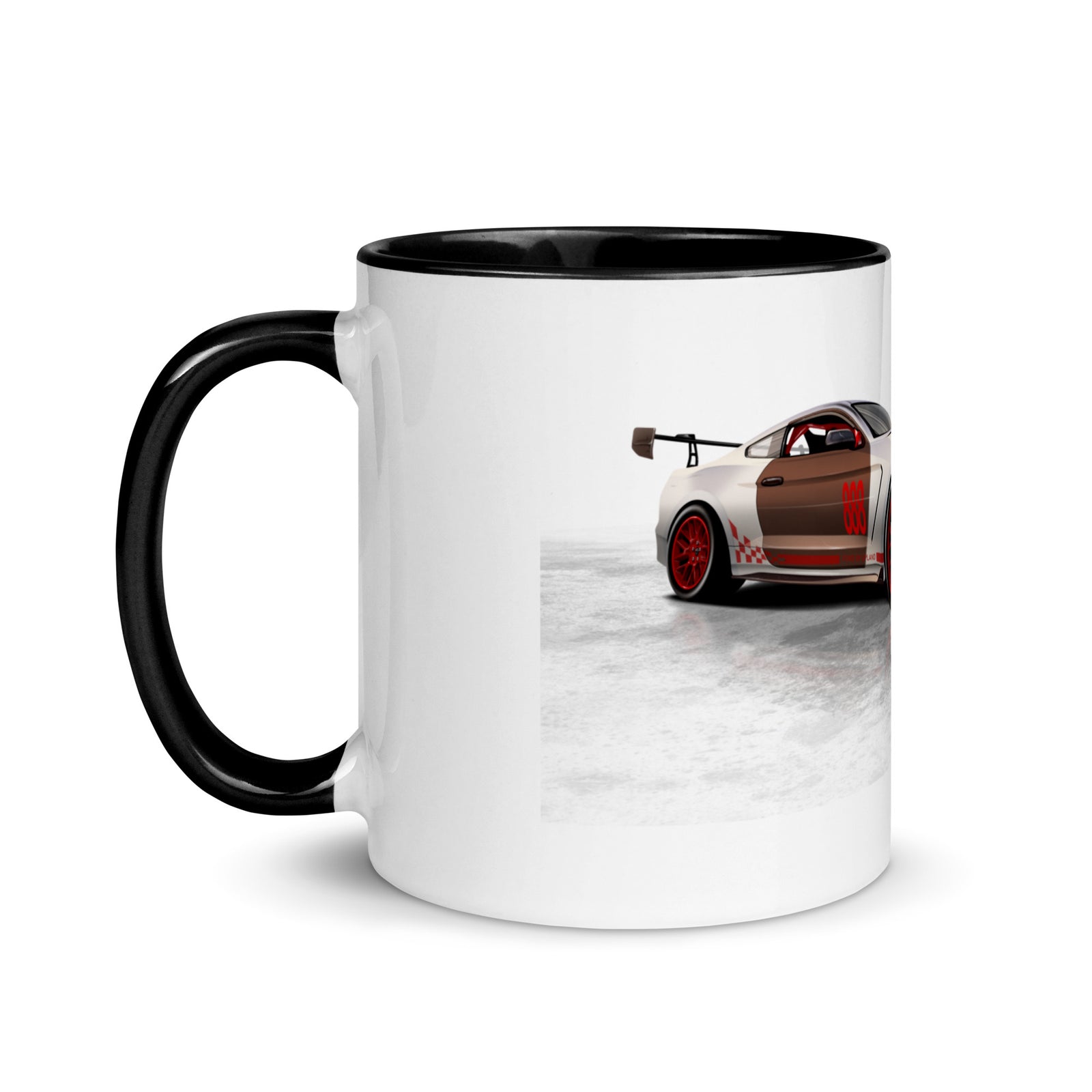 UPLAND RACING REFLECTION MUG WITH COLOR INSIDE
