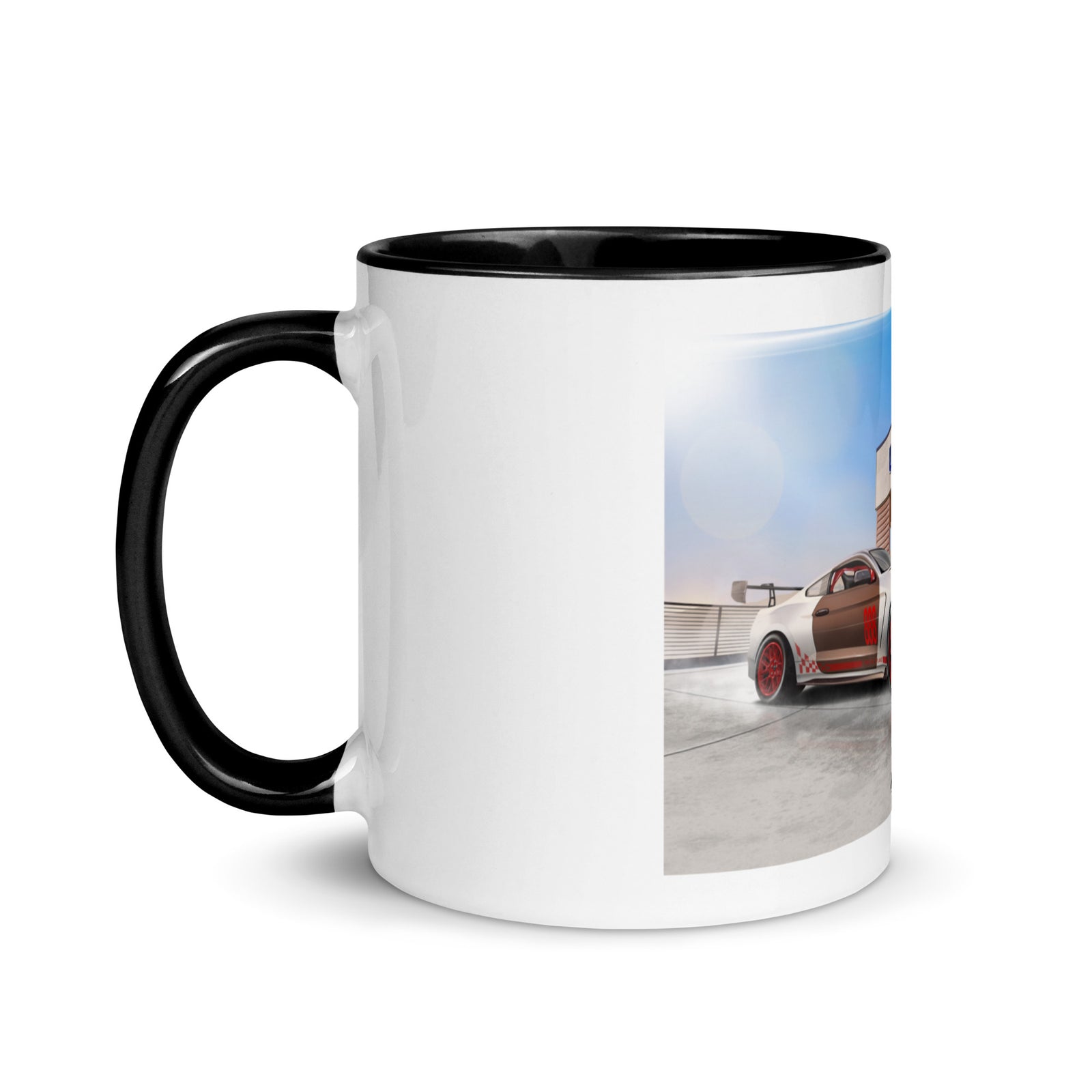 UPLAND RACING SHOWROOM MUG WITH COLOR INSIDE
