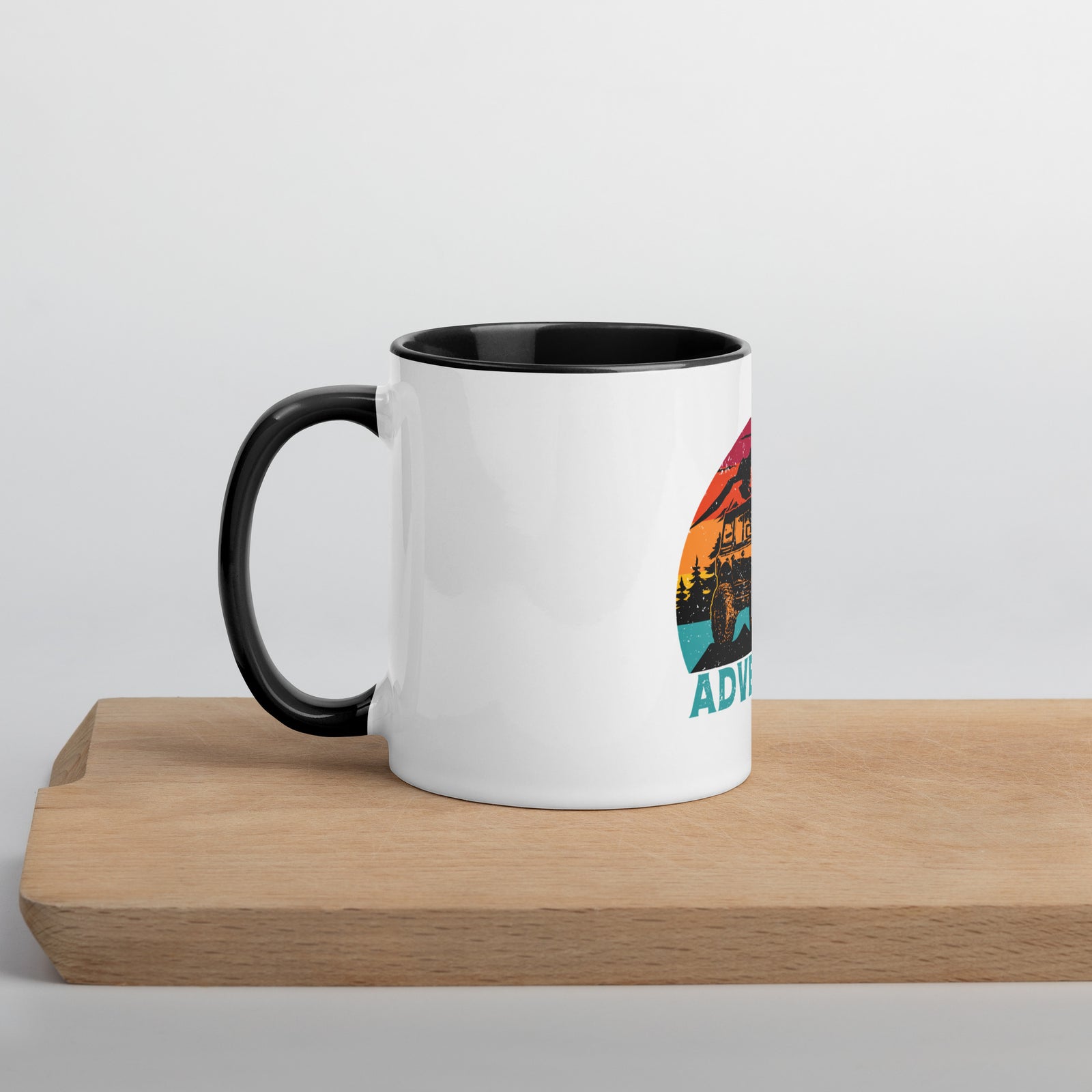 BRONCO ADVENTURE MUG WITH COLOR INSIDE