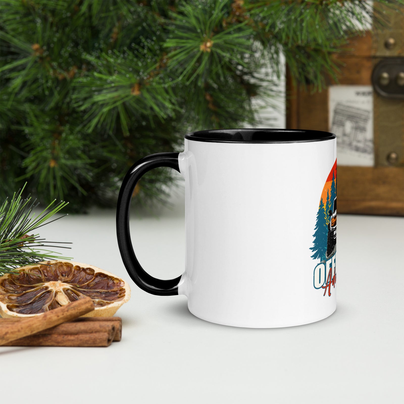BRONCO OFF ROAD NATURE MUG WITH COLOR INSIDE