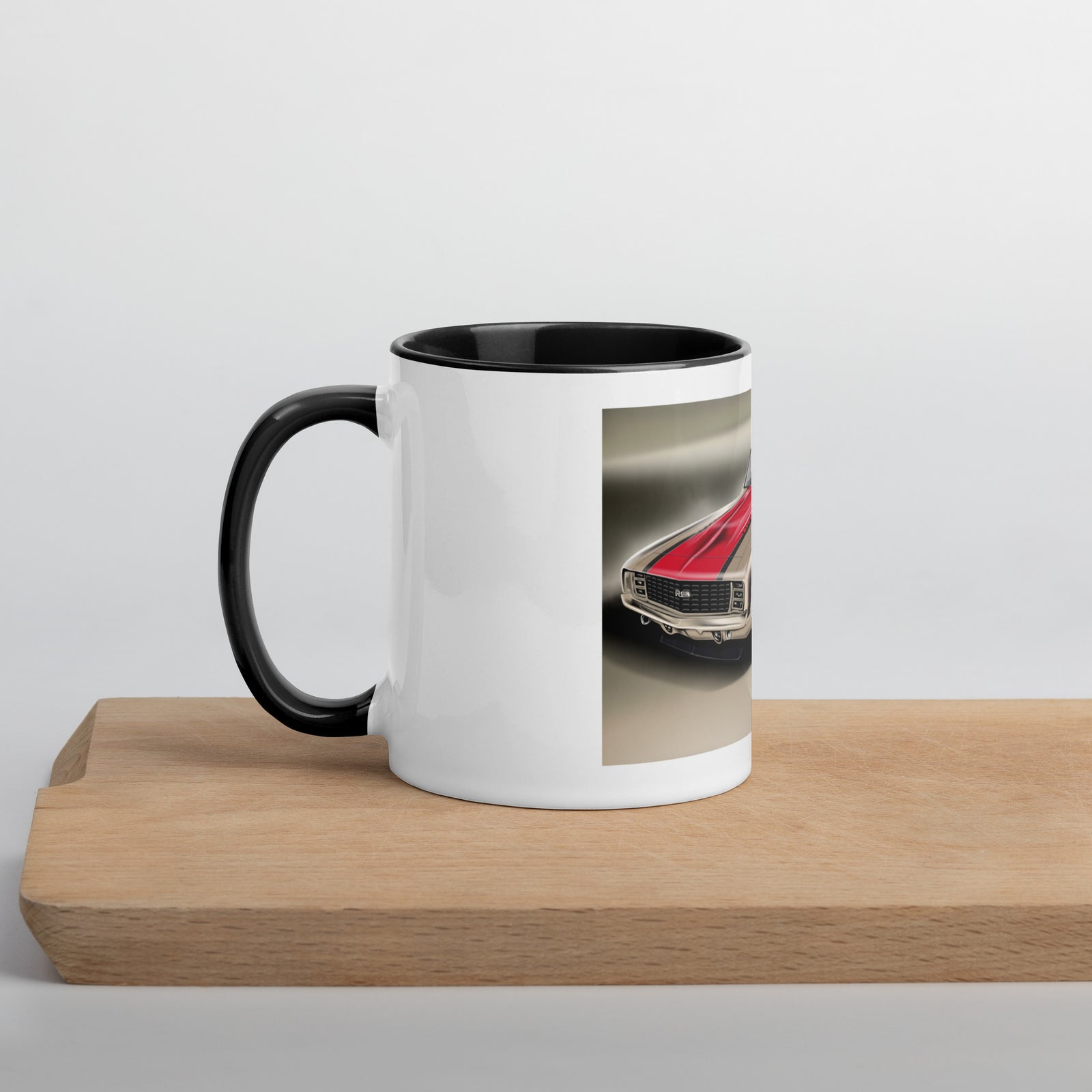 TEXACO CAMARO FRONT HD MUG WITH COLOR INSIDE