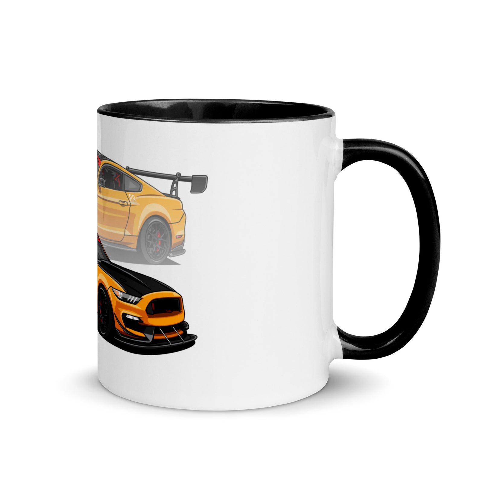 GT350R ORANGE REFLECTION MUG WITH COLOR INSIDE