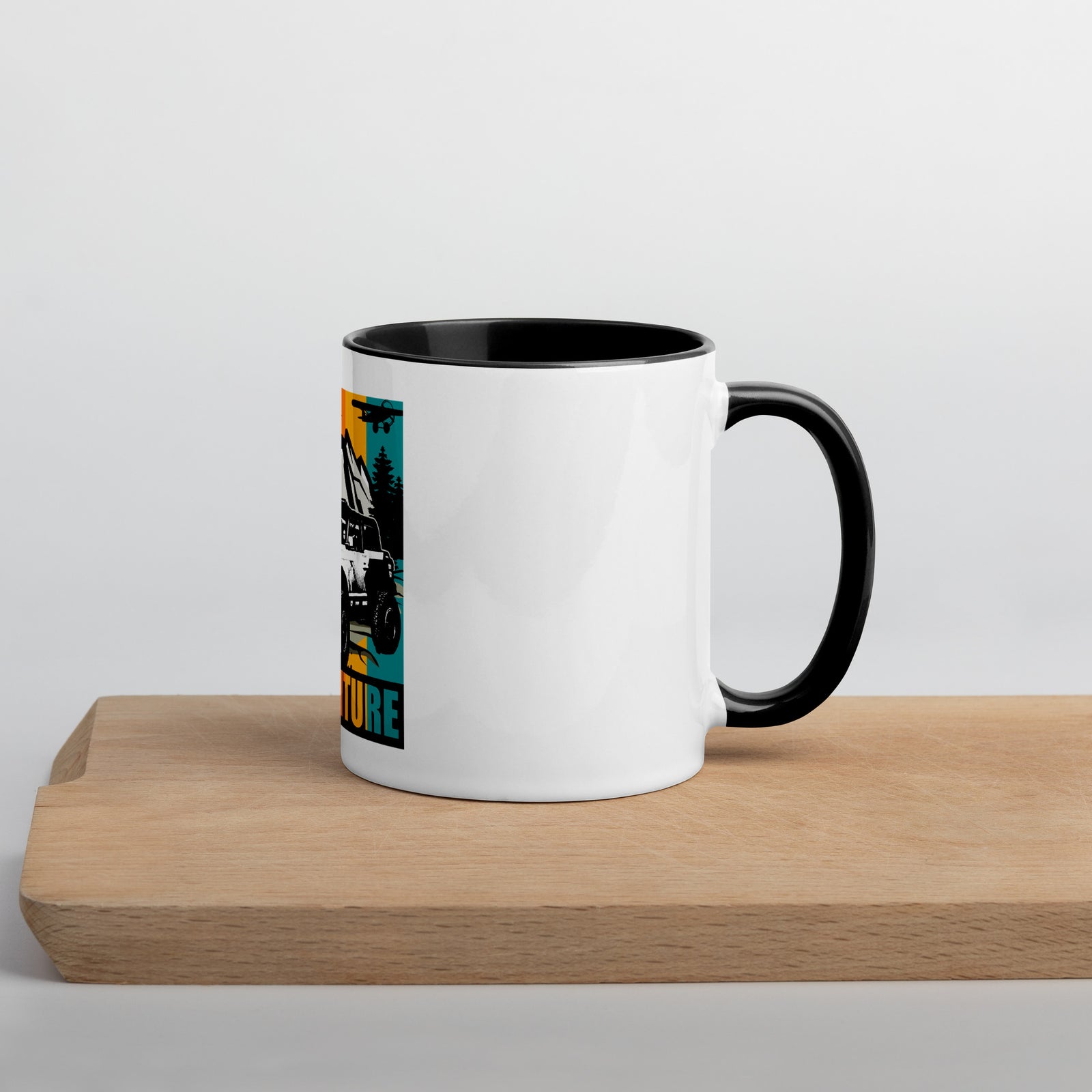 BRONCO ADVENTURE COLOR MUG WITH COLOR INSIDE