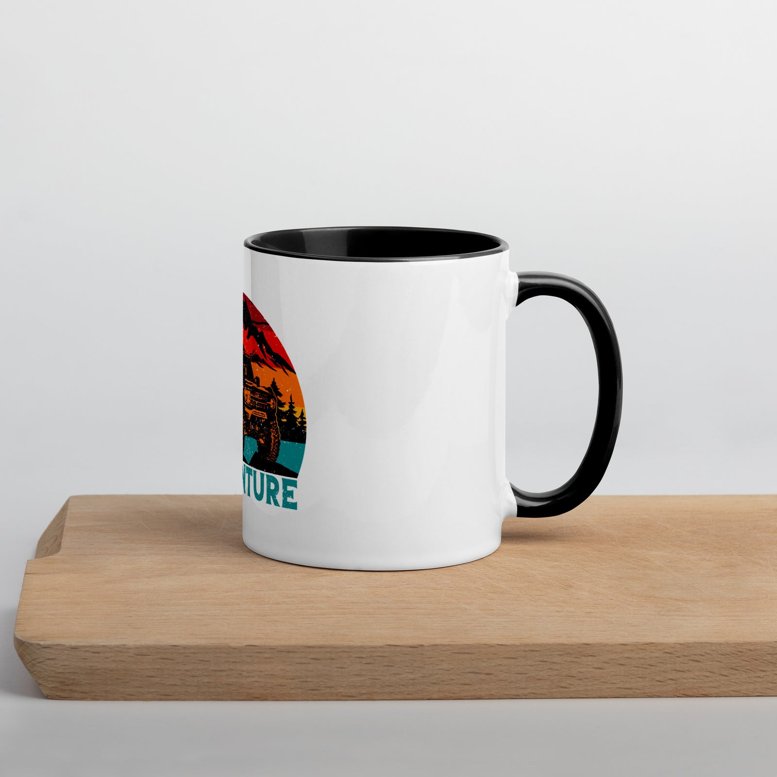 BRONCO ADVENTURE MUG WITH COLOR INSIDE