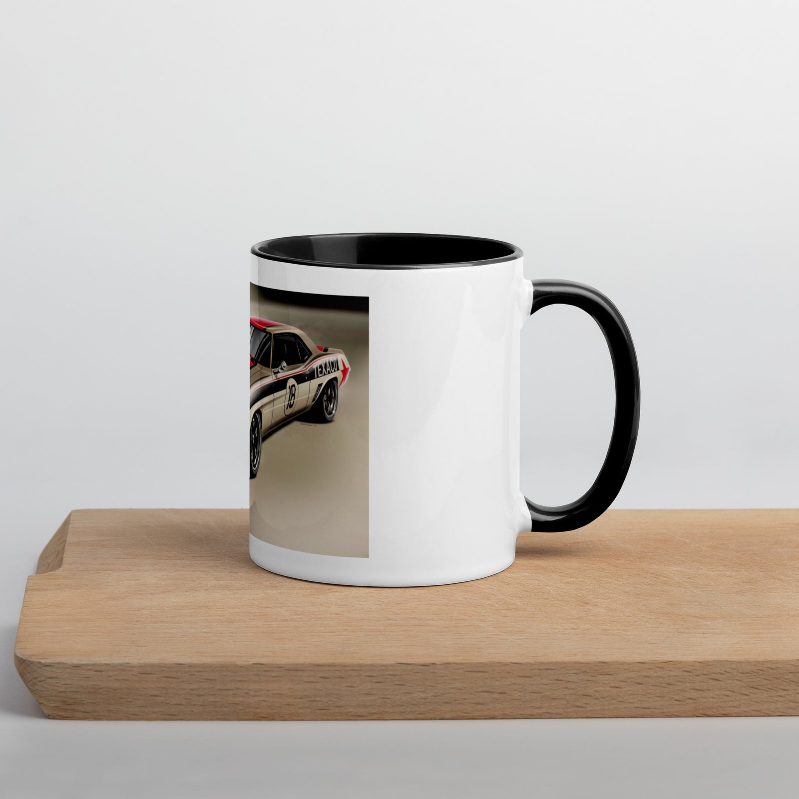 TEXACO CAMARO FRONT HD MUG WITH COLOR INSIDE